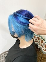 ヘア ライフ セリス(hair life Celis)&nbsp;グラデブルー