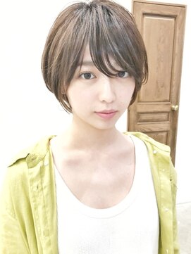 セイドット オモテサンドウ(Say. omotesando) say.田代ショートボブ黒髪ボブウルフネビージュ小顔ワンレン韓国