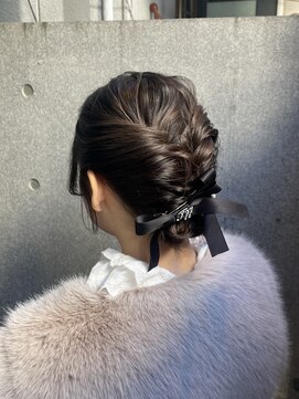 スタイル スマート サロン(STYLE smart salon) ツイン風シニヨンアレンジ