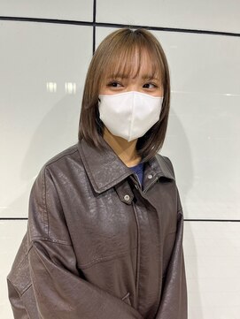 ヘアーアンドメイク ビス(HAIR&MAKE bis) 秋グレージュ/髪質改善トリートメント【黒田あさみ】