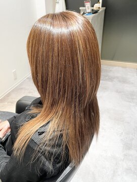 ストフ(stof) レイヤーカット/ハイライト/インナーカラー