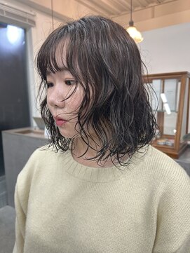 フィル(fil) ボブのパーマ