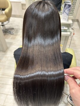 ビス ヘア アンド ビューティー 西新井店(Vis Hair&Beauty) 20代30代40代髪質改善トリートメント艶感ストレート透明感