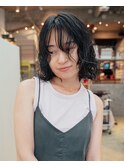 パーマ　ウェーブスタイル