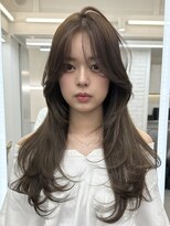 ログ オモテサンドウ(L.O.G OMOTESANDO) ロングレイヤーオリーブベージュ