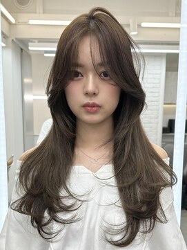 ログ オモテサンドウ(L.O.G OMOTESANDO) ロングレイヤーオリーブベージュ