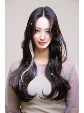 キング(K!ng) 縮毛矯正髪質改善ハイライトレイヤーカット枚方美容室エクステ