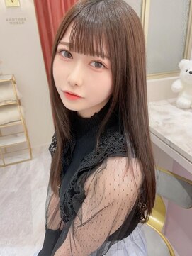 ランド 原宿表参道(LAND) 前髪カットが可愛い☆髪質改善☆透明感ブラウンカラー