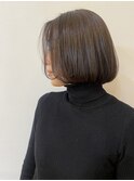 【morio成増/一戸】暗髪大人ボブ前髪なし