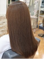 リンクフォーヘアー(Link for hair) キララ縮毛矯正でサラツヤ髪