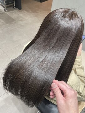 カエラ バイ アメリ(kaela by ameri) 【kaela 仲丸】髪質改善酸性ストレート×美髪フィルム