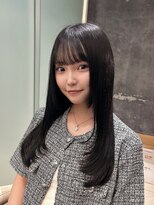 ウィリートーキョー 渋谷(WELLY TOKYO) 【相塲りのんちゃん♪】ブルーブラック×レイヤーカット 渋谷