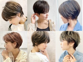 レトン 銀座(leton)の写真/【乾かすだけでキマる】自宅でも再現しやすい,360度シルエットが綺麗なショート・ボブはお任せ[東銀座]