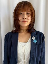ヘアーアンドスパ フェリーチェ ミチ 野田屋町店(HAIR&SPA felice MICHI)&nbsp;【feliceMICHI 別曽 遥也】顔周りレイヤーカット ミディアム