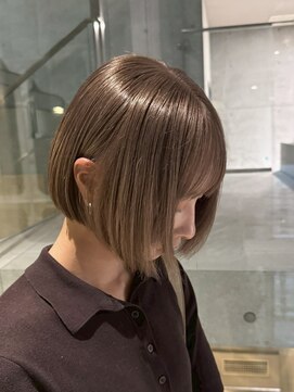 ヲタク(wotaku.) グレージュカラーオリーブブラウンオリーブベージュダブルカラー