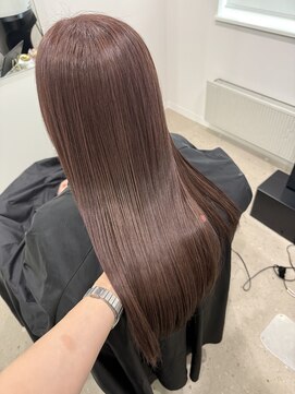 ミニムム バイ ヘアサロンリリ(minimum by hairsalon Re:li) ブリーチなしWカラー・グレイバイオレットカラー
