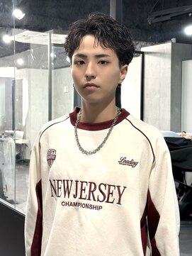 ラベル 渋谷(LAVEL) スパイキーショート/メンズパーマ/ピンパーマ/メンズカット