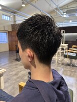 ヘアースタジオ ベッロ(HAIR STUDIO BELLO) さっぱり刈り上げショートスタイル