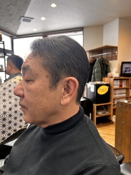 HAIRFREEDOM BARBER TAKAMIZO【ヘアフリーダムバーバータカミゾ】 ミディアムスタイル