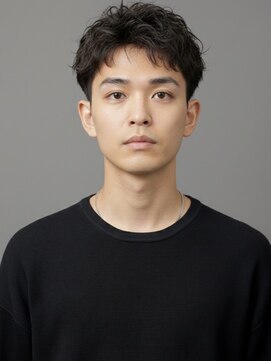 ソウル 福山駅前店(SOUL.) メンズショート アップバング 刈り上げ ビジネスヘア 20代