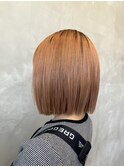 切りっぱなしボブ