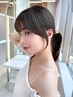 前髪＋顔周りカット♪巻き仕上げもできます☆4851