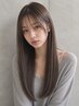 【最高級艶髪】カット+髪質改善縮毛矯正 ¥22,500