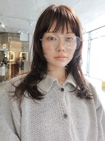 スクリーンギンザメゾン 銀座(SCREEN GINZA MAISON.) ミルクティーブロンド/ダークブルー/デジタルパーマ/銀座