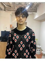パーキング 心斎橋(PARKiiiNG)&nbsp;ニュアンスパーマ/ニュアンスウルフ/ダウンバング/メンズヘア