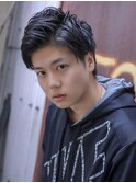 アップバングソフトツーブロック confidence -MEN'S HAIR-