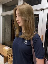 ウェウェ(wewe)&nbsp;ブリーチなしダブルカラーヘーゼルベージュ