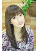 ゆるツヤストレート♪