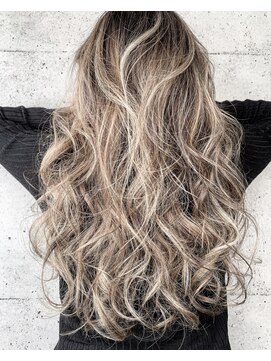 バーチョ(bacio) 【bacio】スペシャルハイライト  グレージュ  外国人風