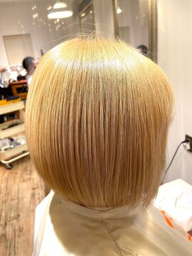 ヘアリゾートユア 新大久保店(hair resort YuA) ハイトーンカラー