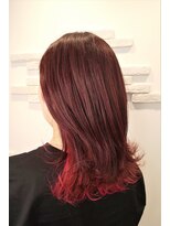 ゼル 郡山(ZELE)&nbsp;ピンク インナーカラー