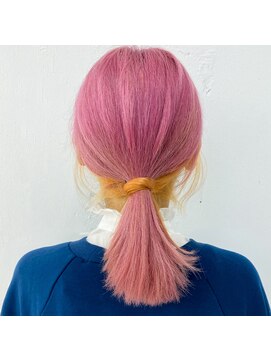 クク(QUQU) ベビーピンク&オレンジカラー