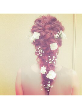 パズードコー(PSSD-CO.+5) 編み込み　wedding hair ☆