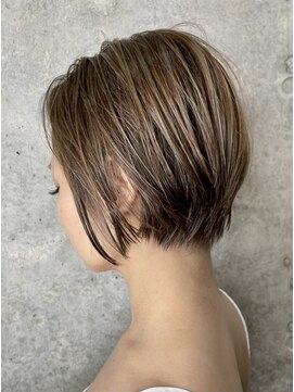 ユアーズヘア 神楽坂店(youres hair) 小顔ショート　ハンサムショート　大人美人ショート　ミニボブ