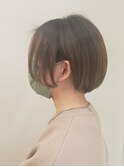 刈り上げ×ミニマムボブ