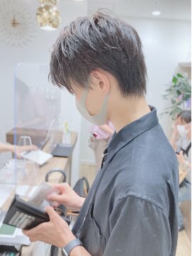 モリオフロムロンドン 松戸店(Morio from London) 【松戸 岩口】黒髪耳かけセンターパートショート