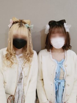 ヘアセットサロン ミント(Hair set salon MINT) 猫耳アレンジ