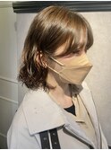 外ハネボブ×パーマ