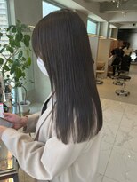 ガリカ 博多(Gallica)&nbsp;【坂倉綾香】透明感オリーブベージュ/艶髪ロング/ブリーチなし