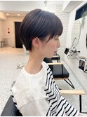 大人可愛い30代40代50ショートボブショート丸みショート