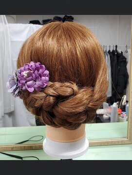 ヘアースペース 練馬店(hair space COCO) 浴衣着付け&浴衣に似合うヘアーアレンジ