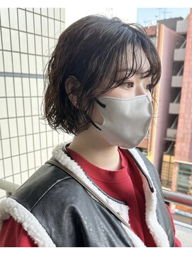 ロンドプランタン 恵比寿(Lond Printemps) 似合わせ/ボブパーマ/ゆるめ/ボブヘア/柔らかブラウン【大谷】