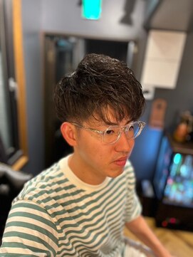 銀座 シノ 本店(shino) 【銀座理容室】ナチュラルパーマスタイル