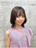 大人のくびれミディ×セミロング【東京麻布十番/六本木】