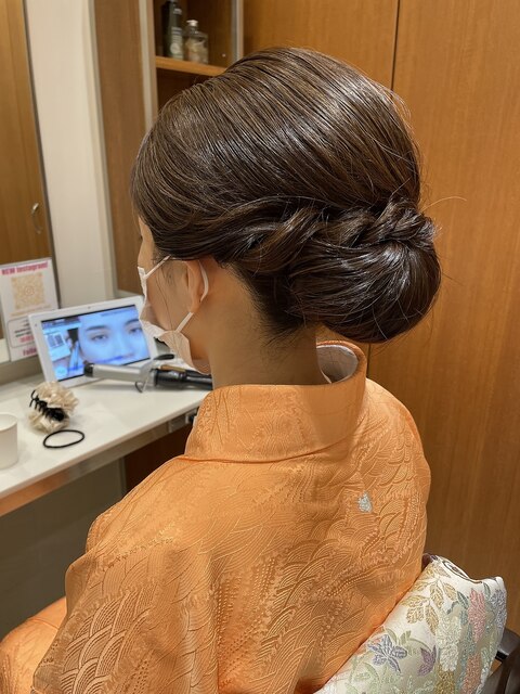 着物に合うヘアアレンジ