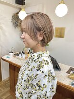 シエン 恵比寿(CIEN)&nbsp;くすみベージュ/暖色ベージュ/ショートスタイル/大人ショート